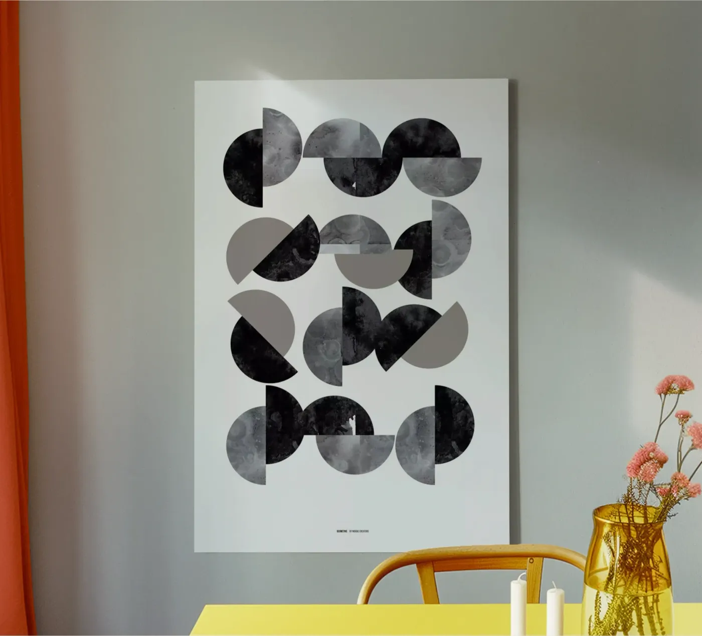 Geometric tela da Nordic Creators