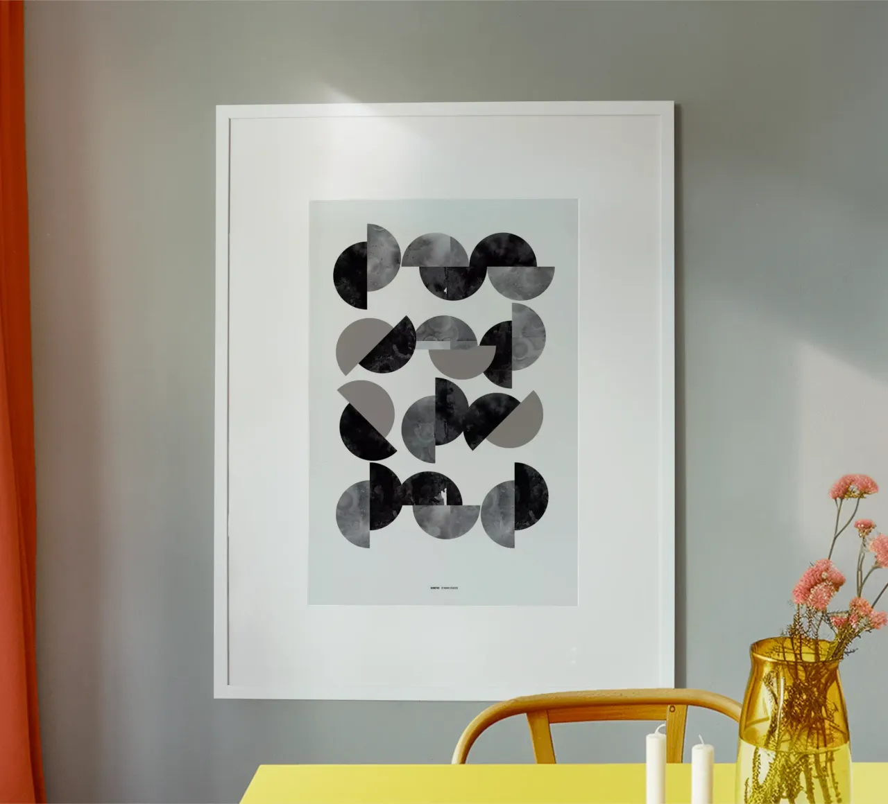 Geometric poster da Nordic Creators