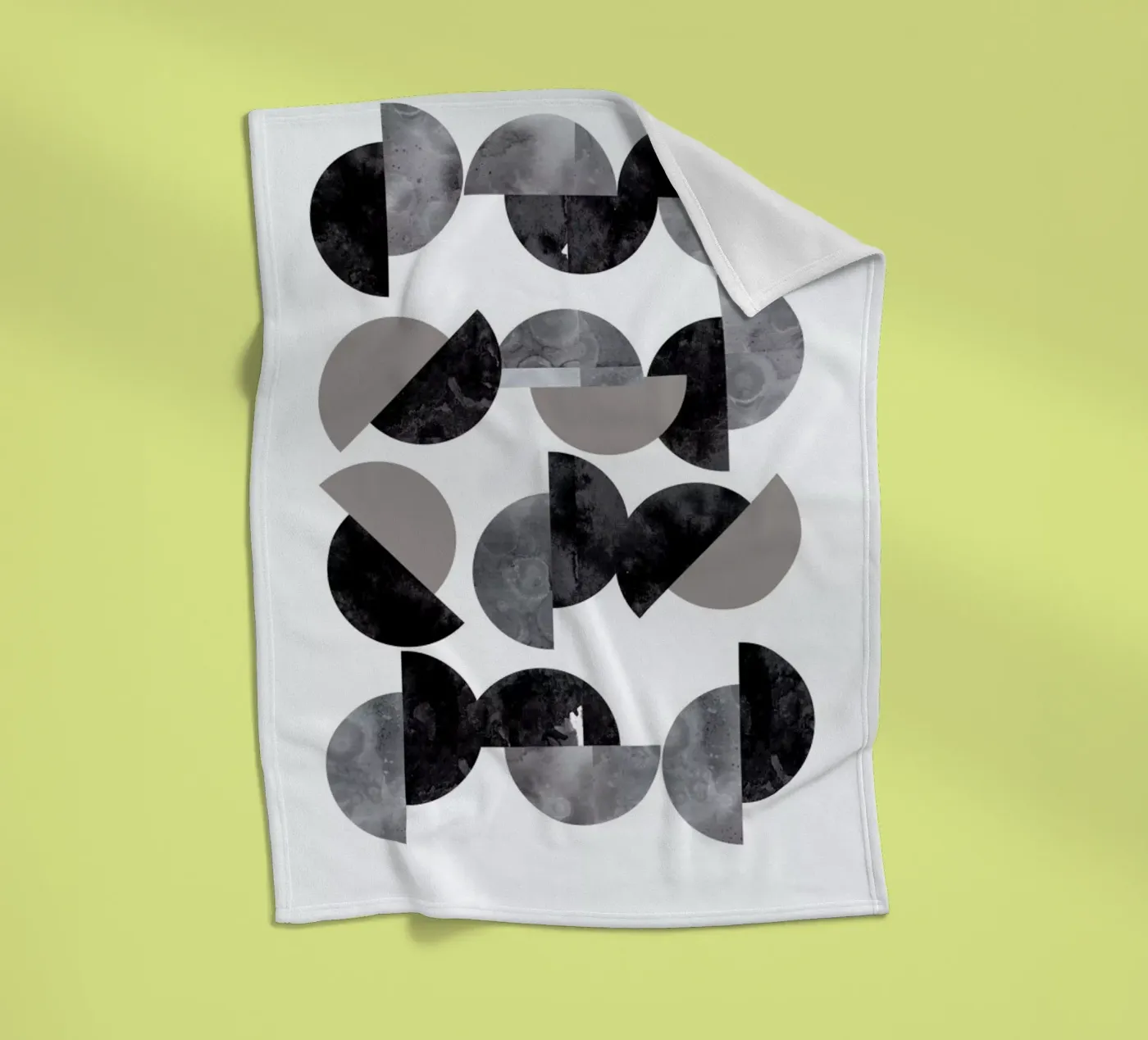 Geometric fleecedeken van Nordic Creators