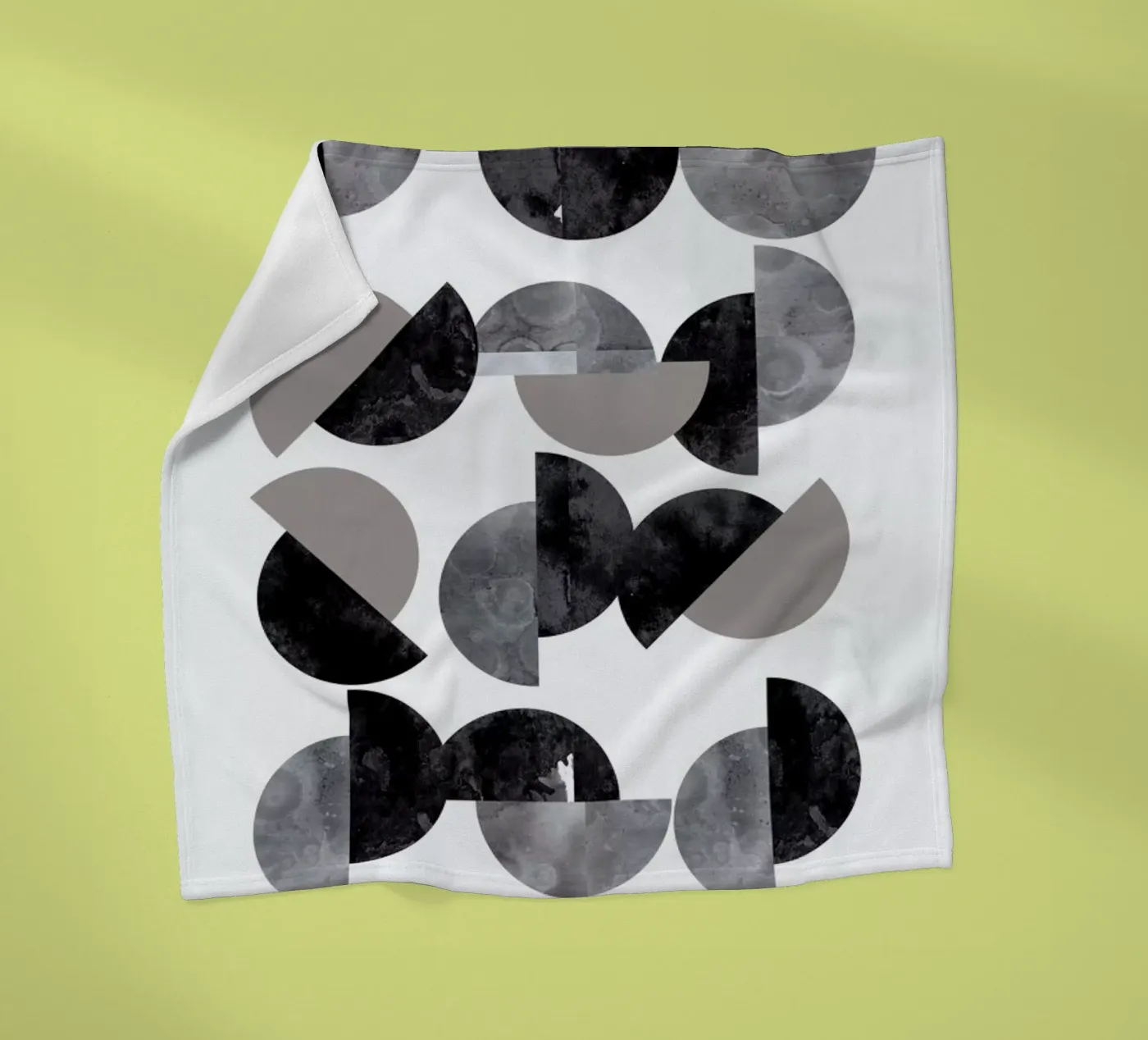 Geometric fleecedeken van Nordic Creators