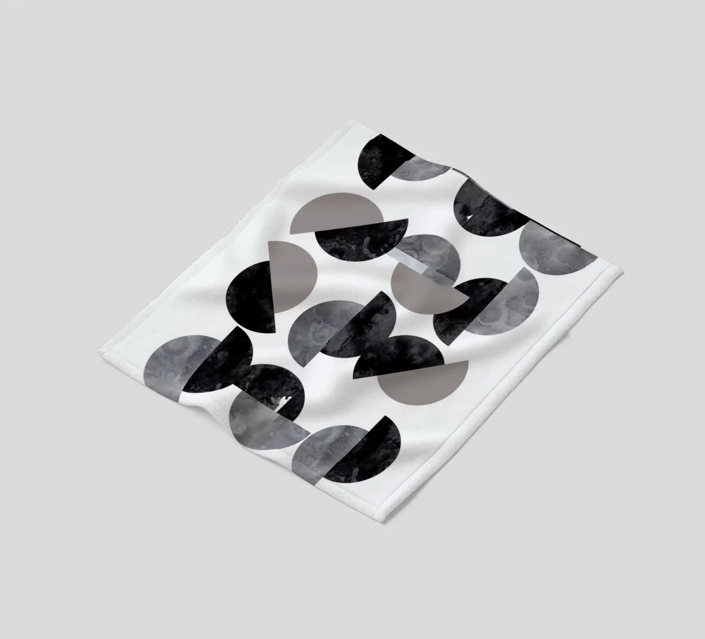 Geometric fleecedeken van Nordic Creators