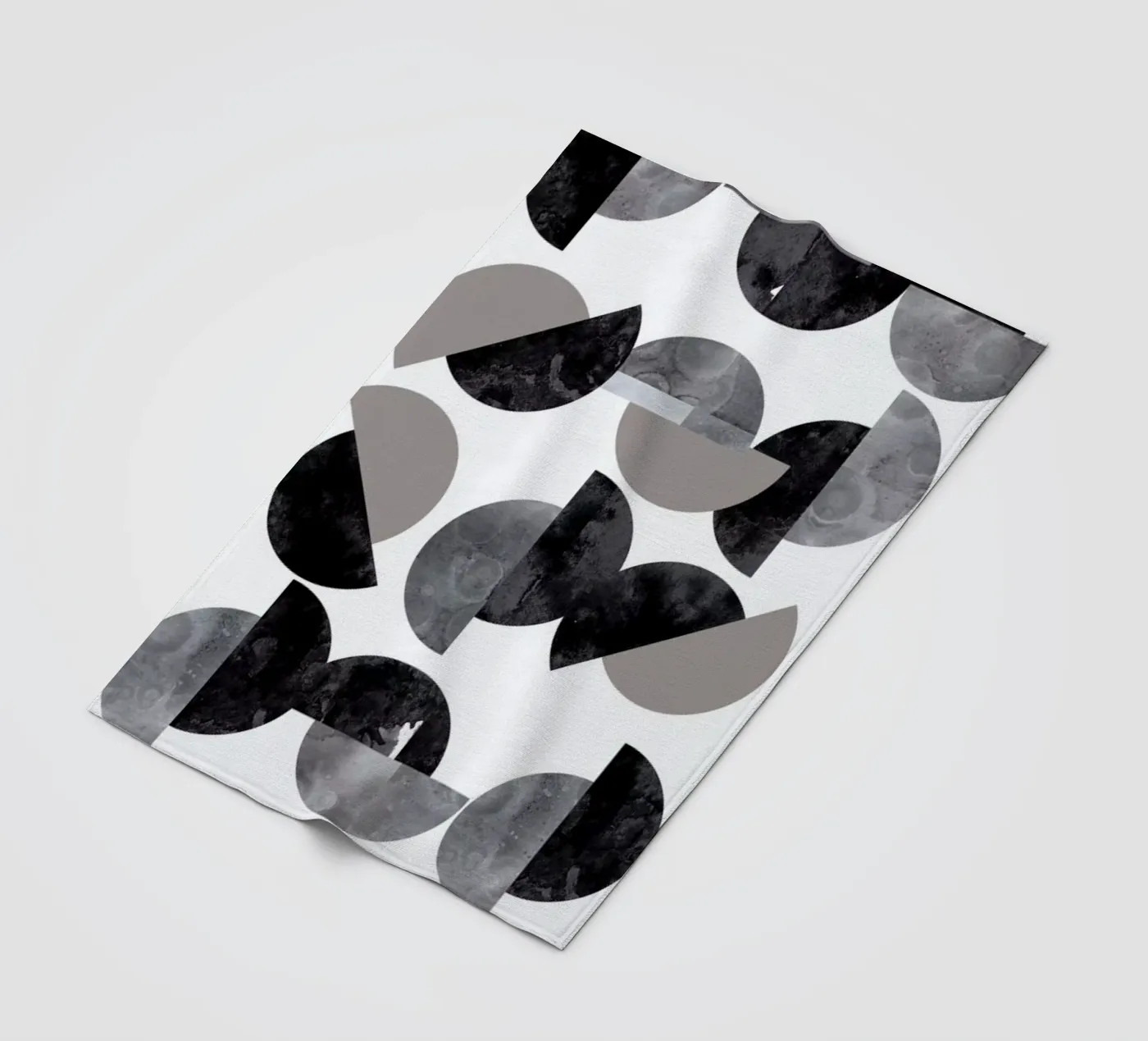 Geometric fleecedeken van Nordic Creators