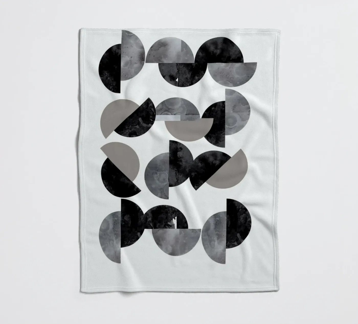 Geometric fleecedeken van Nordic Creators