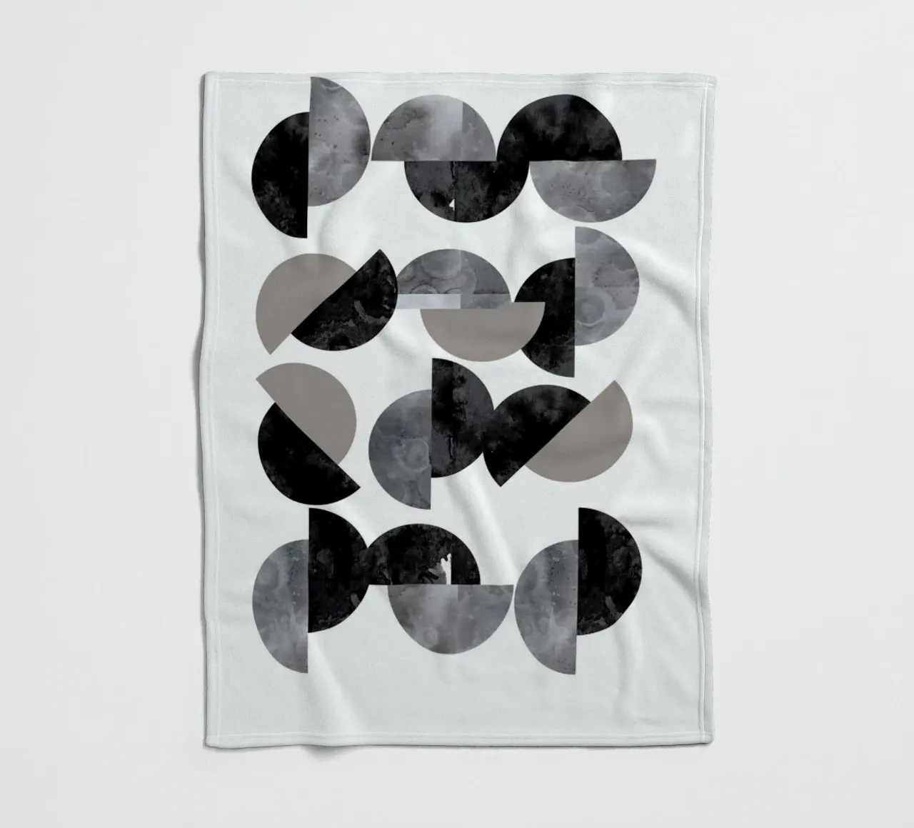 Geometric Fleecedecke von Nordic Creators