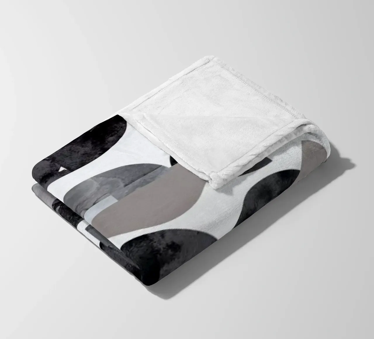 Geometric Fleecedecke von Nordic Creators