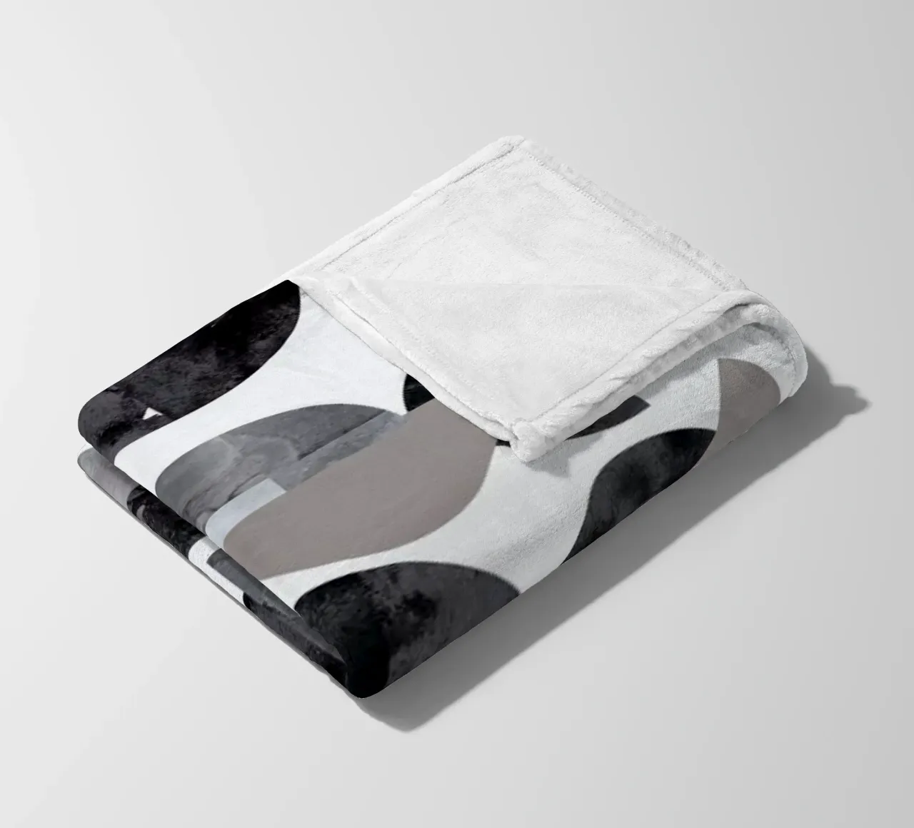 Geometric Fleecedecke von Nordic Creators