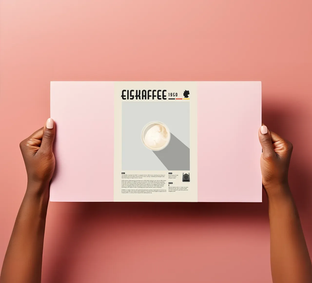 der Kaffeeführer Stickerbogen von Eames