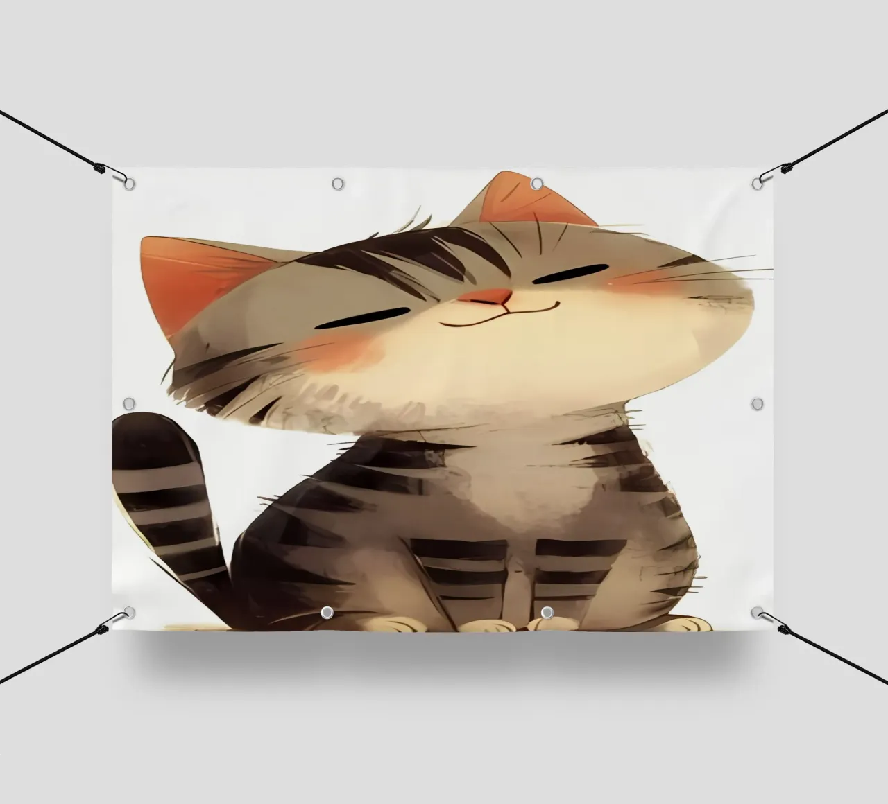 Minimalistisches Poster 11 PVC Plane von Kadynce