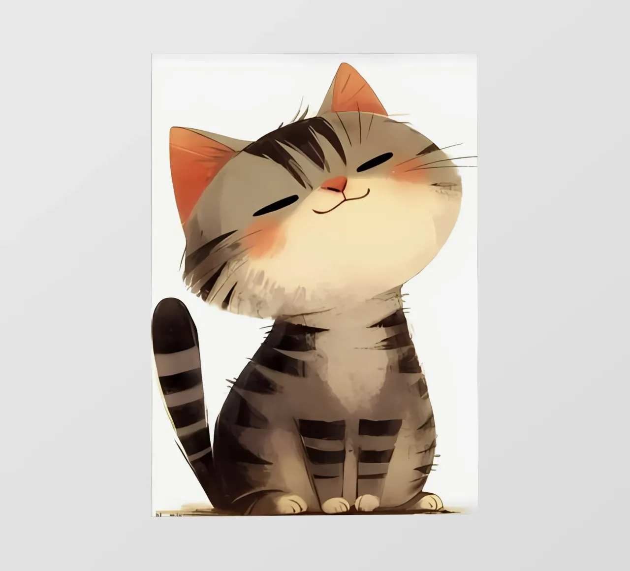 Minimalistisches Poster 11 PVC Plane von Kadynce