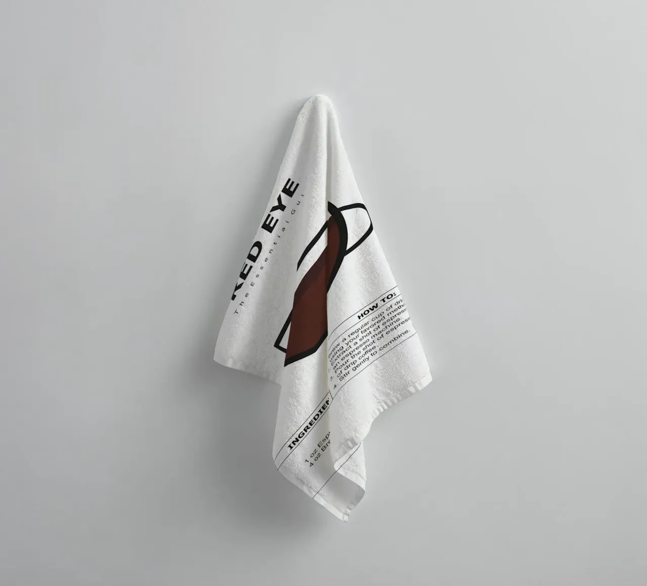 coffee guide poster towel by Eames