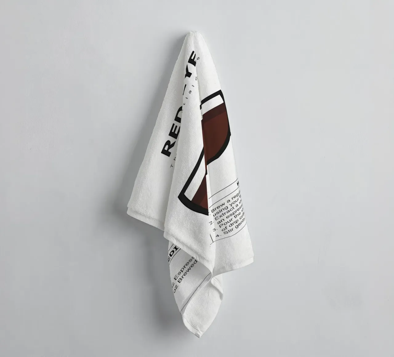 coffee guide poster towel by Eames