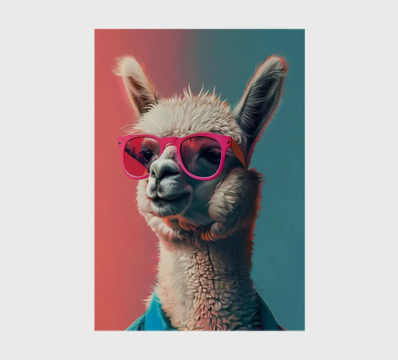 Alpaca Llama Art notebook by Mikesell