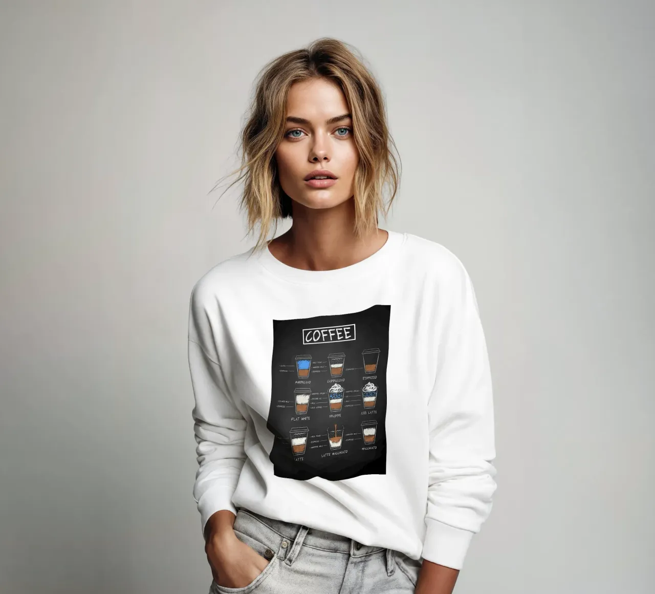 Morgenkaffee Sweatshirt von Eames