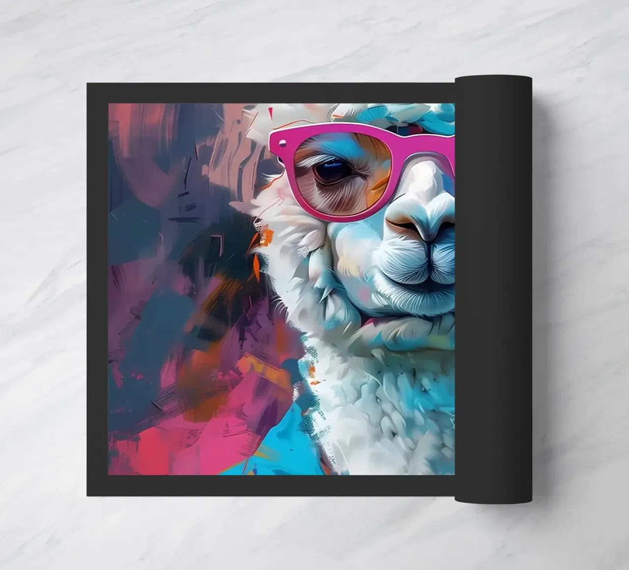 Alpaca Llama Arte zerbino da Mikesell