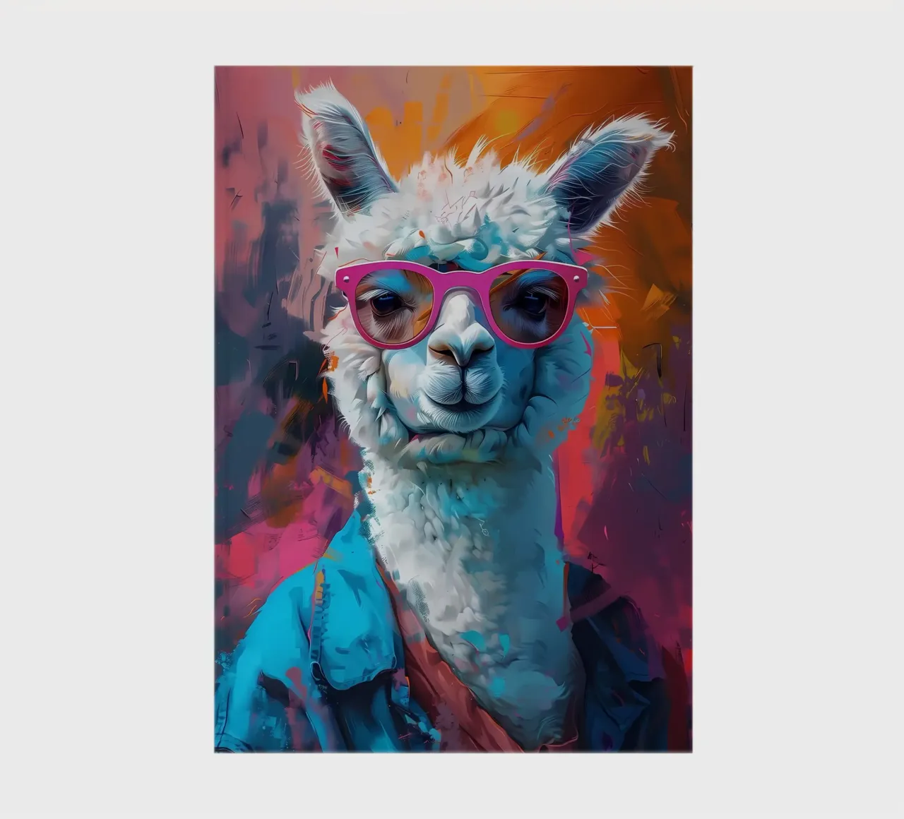 Alpaca Llama Art notebook by Mikesell