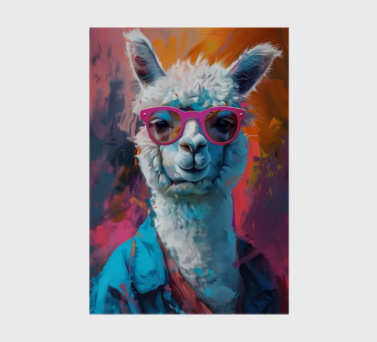 Alpaca Llama Art notebook by Mikesell