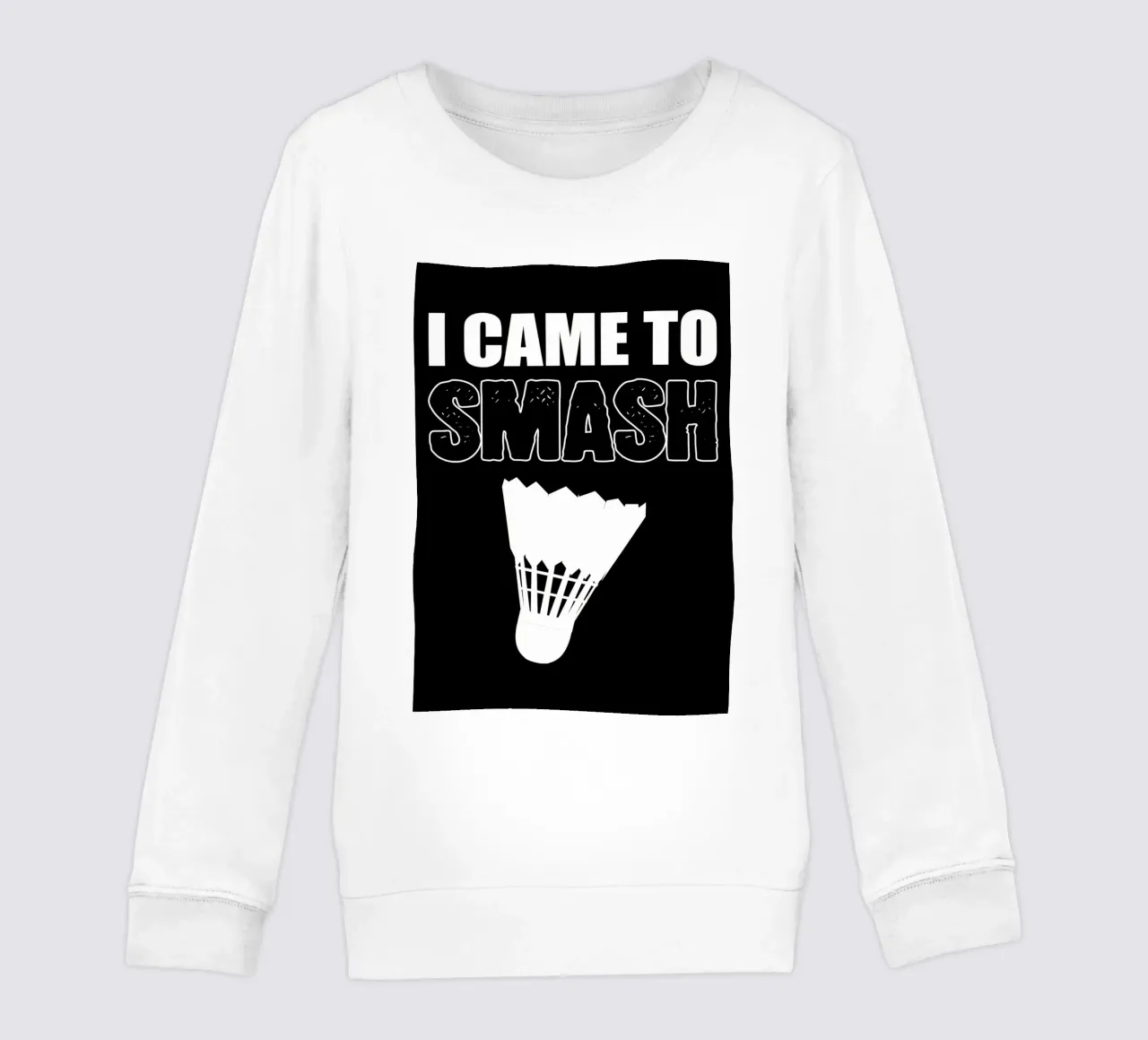 Badminton Player kids sweatshirt by allison