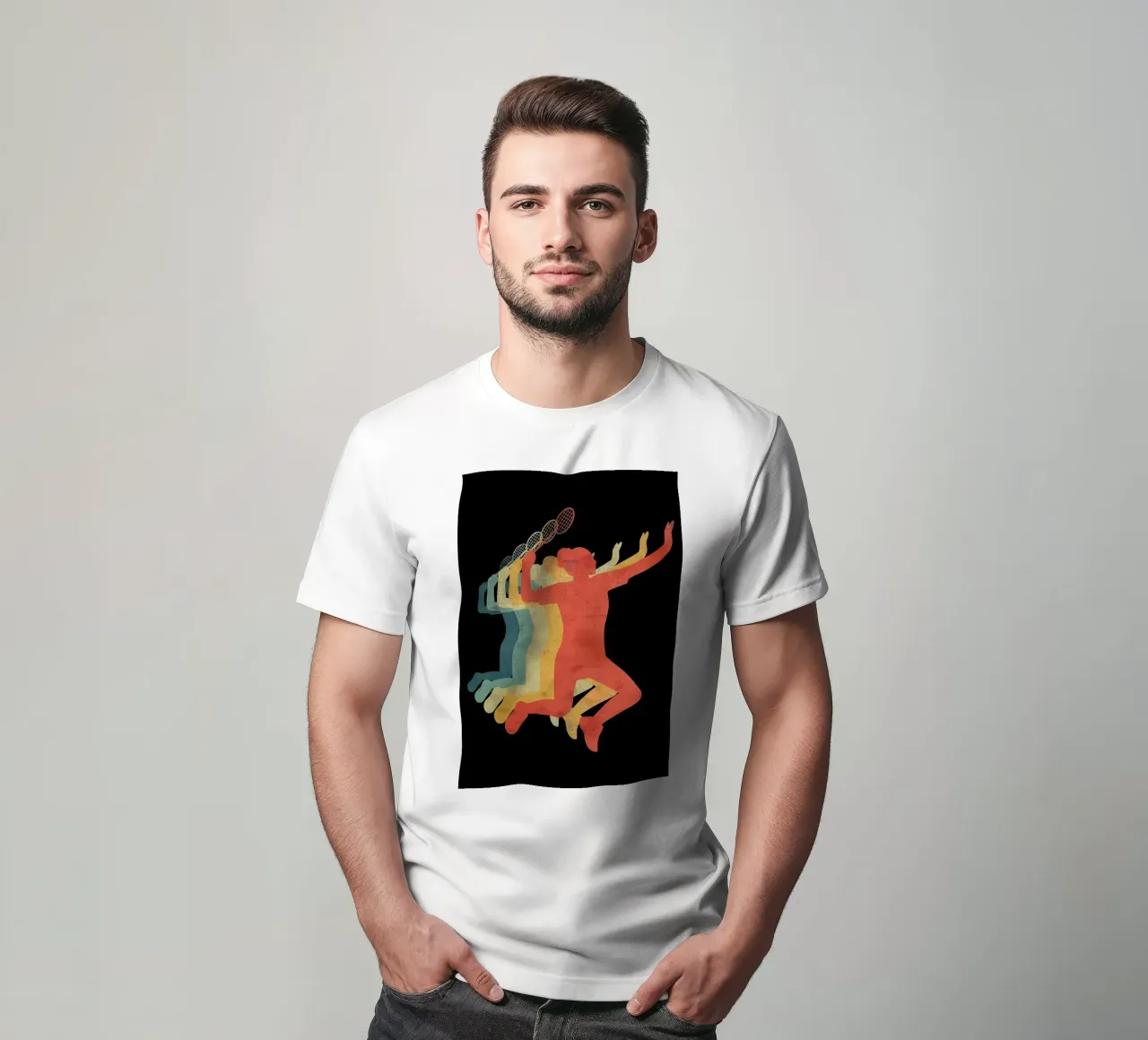 Badmintonspeler t-shirt van allison