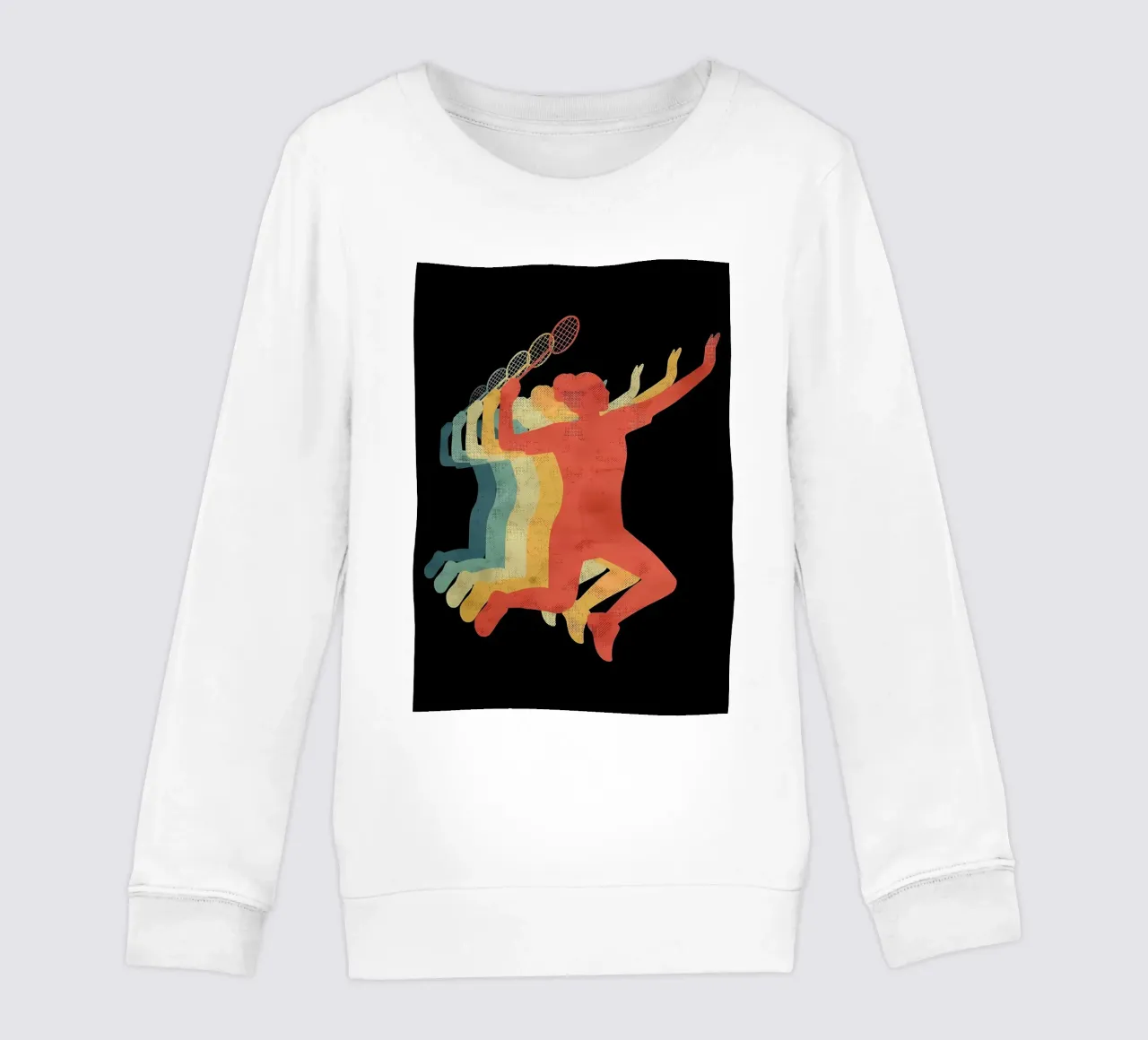 Badminton Player kids sweatshirt by allison