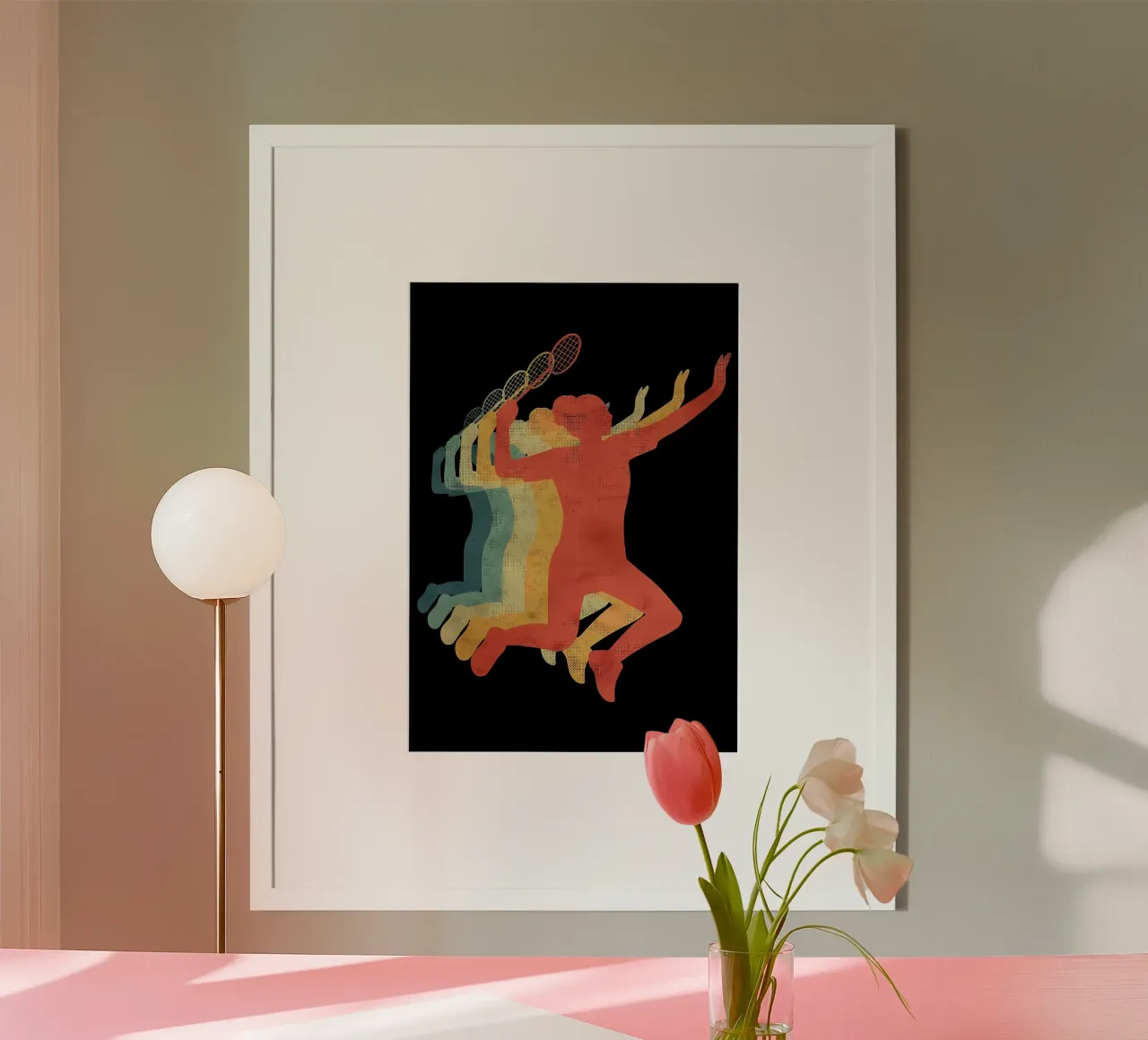 Badminton Player poster by allison