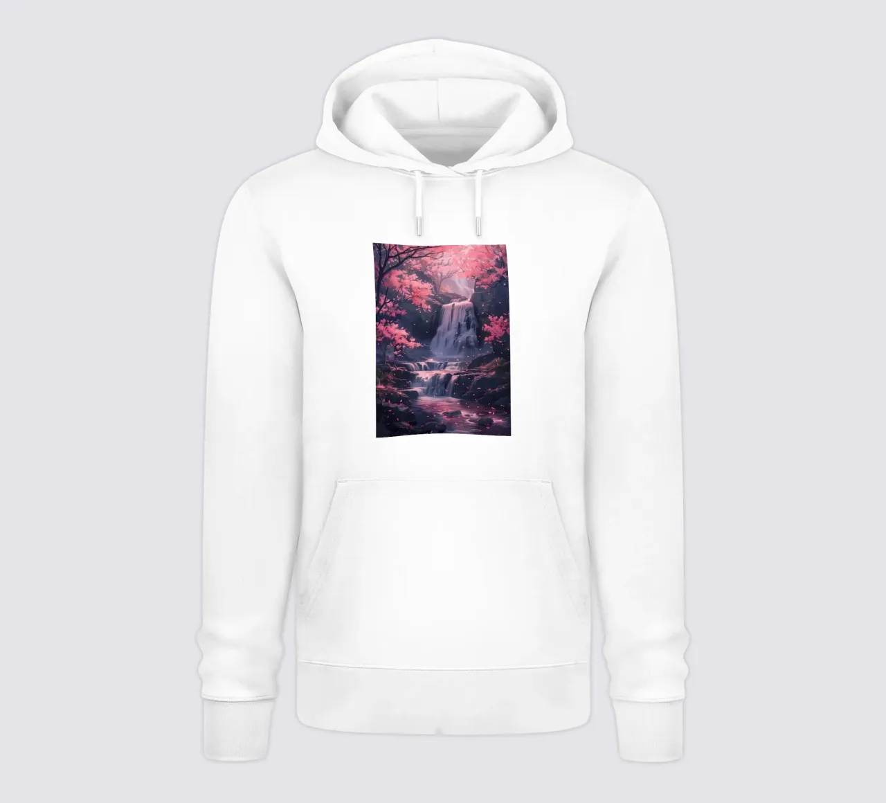 Waterval Sakura Bomen hoodie van Ruth