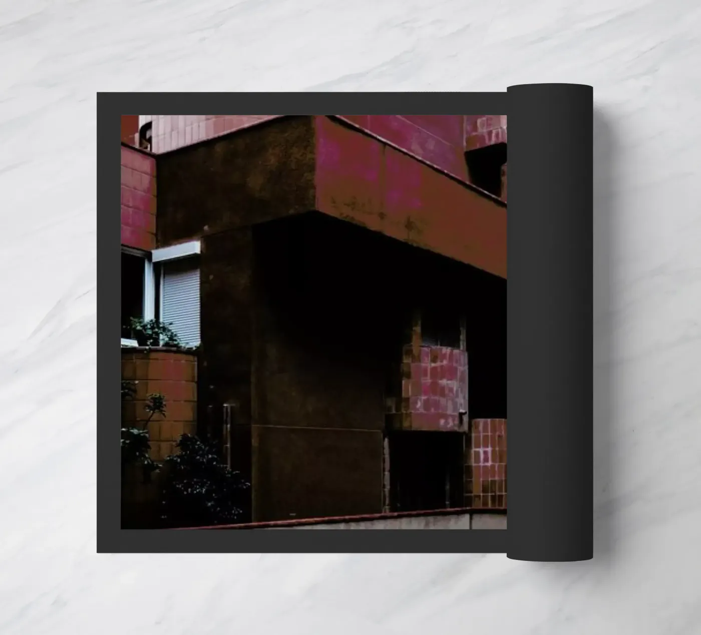 Walden Red deurmat van Chris Abatzis