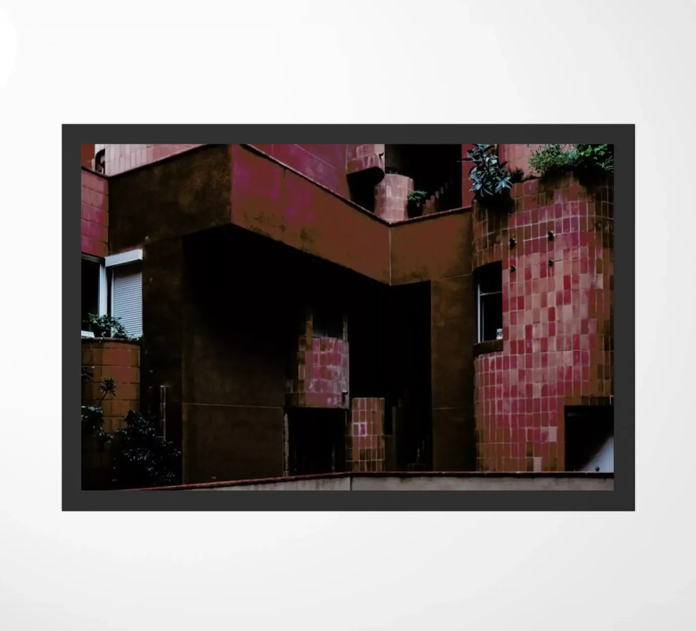 Walden Red deurmat van Chris Abatzis