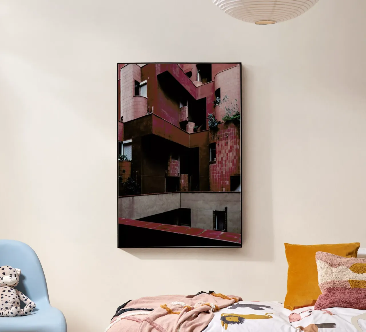 Walden Red plexiglas de Chris Abatzis