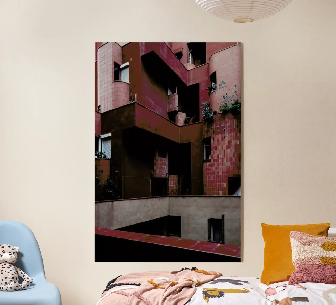 Walden Red plexiglas de Chris Abatzis