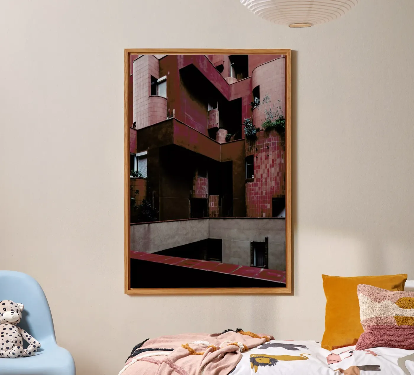 Walden Red alluminio dibond da Chris Abatzis