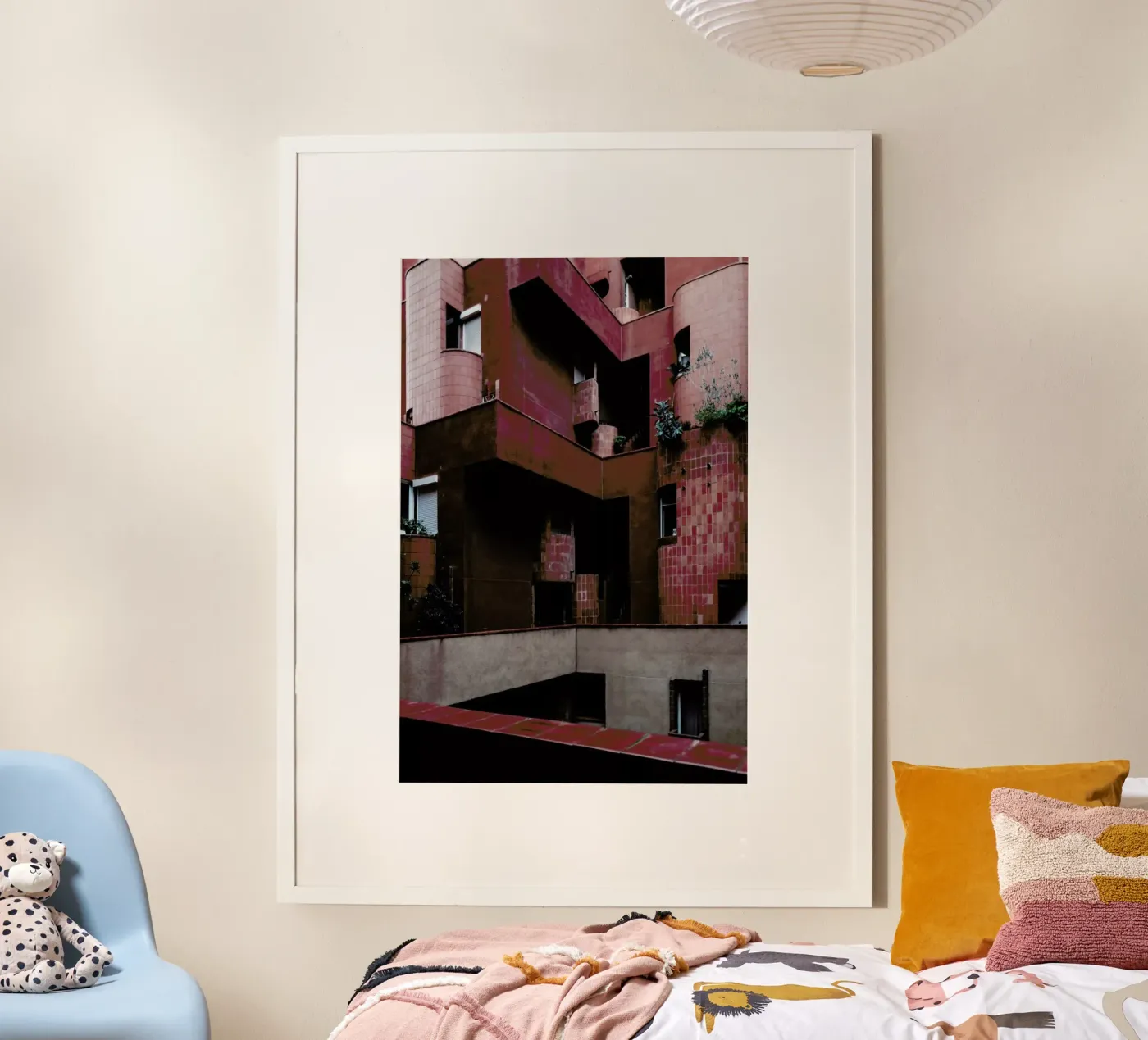 Walden Red poster van Chris Abatzis