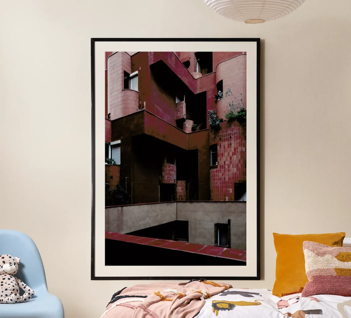 Walden Red poster van Chris Abatzis
