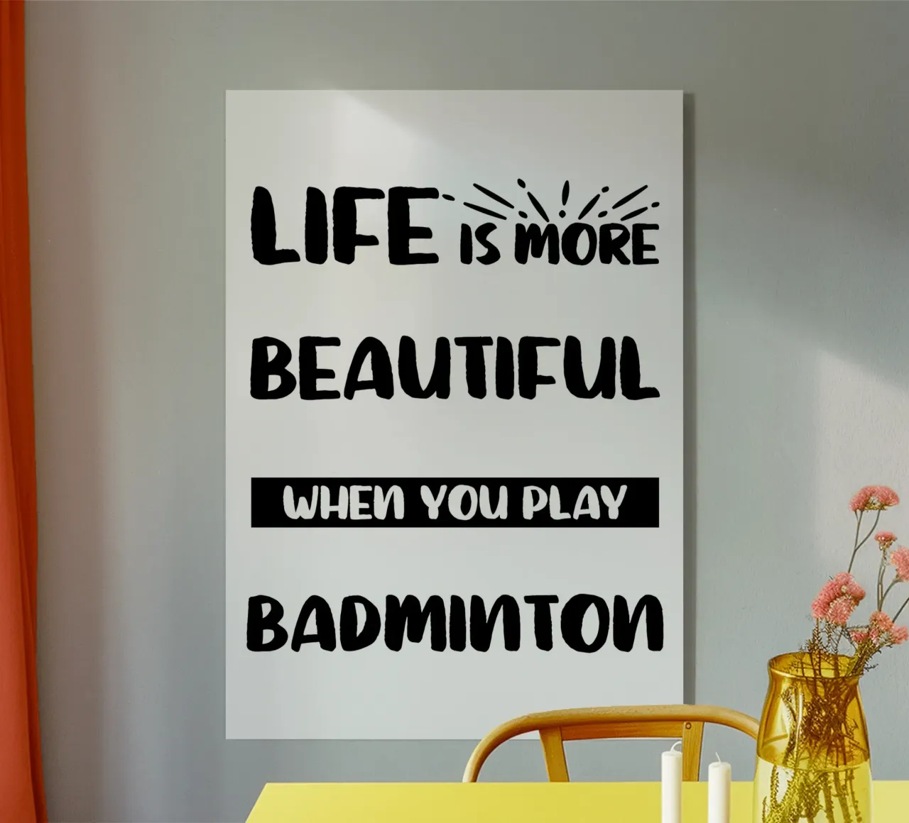 badminton plexiglass da allison