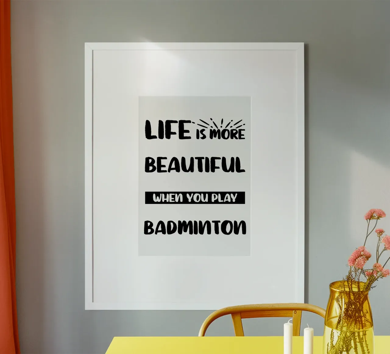 badminton poster da allison