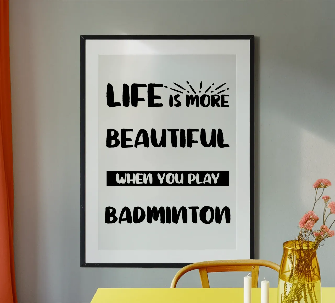 badminton poster da allison