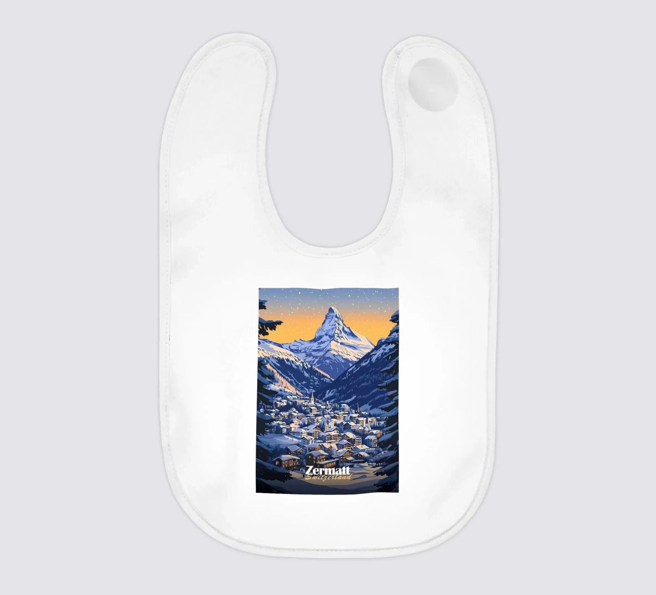 Zermatt Schweiz Bergdorf Babylätzchen von Ginnery