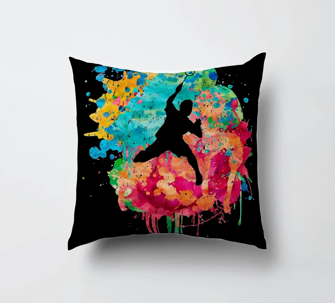 badminton decorative cushion by allison