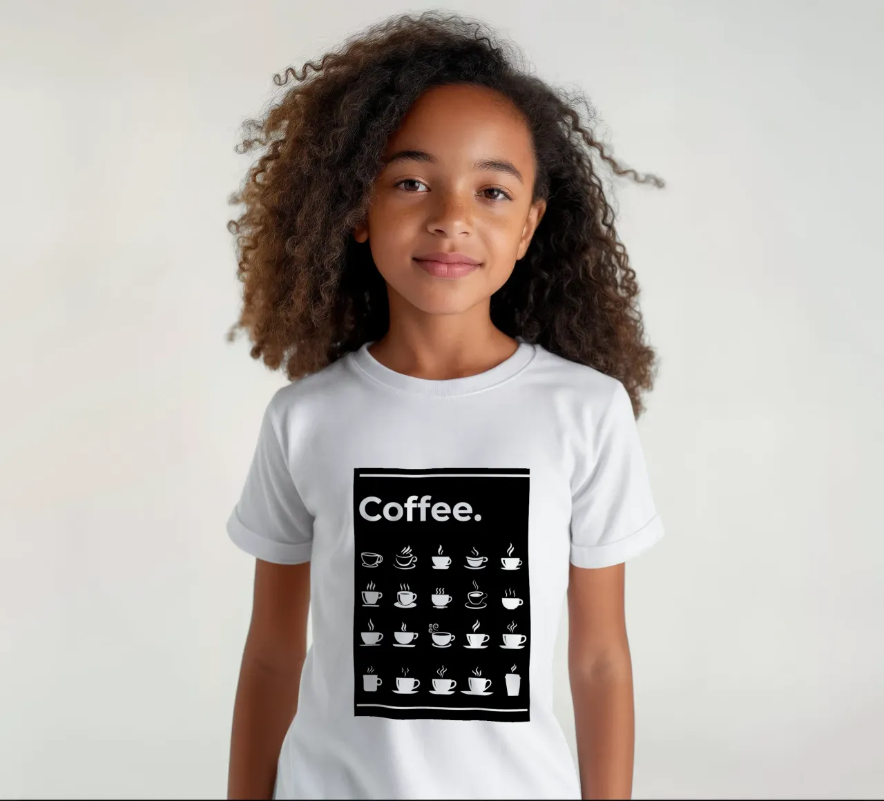 The Ultimate Coffee Guider kids t-shirt by Eames