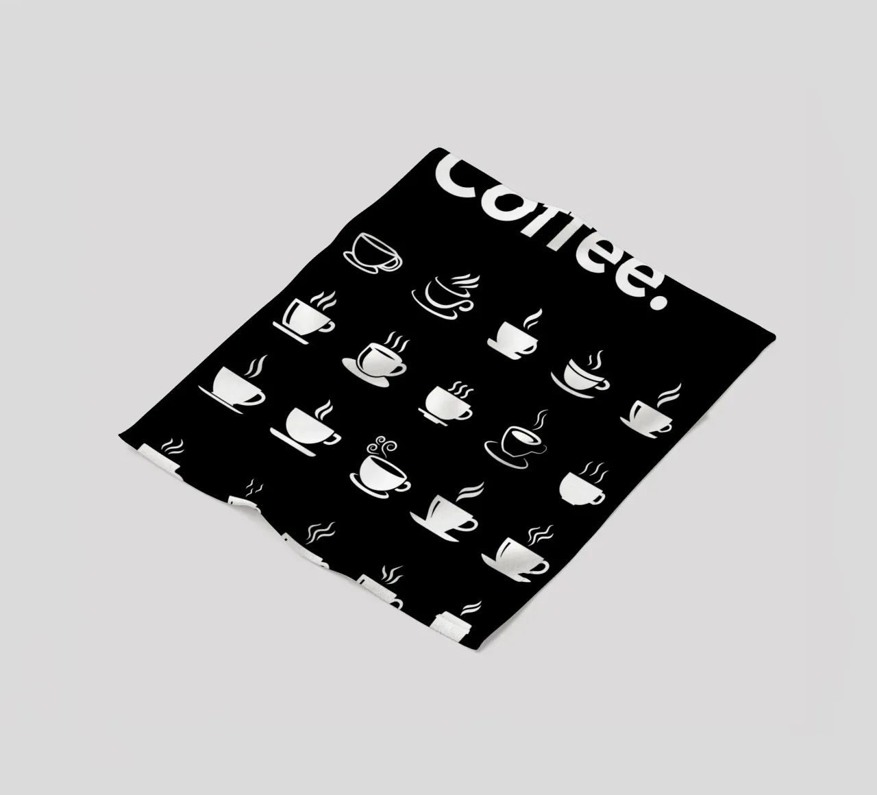 The Ultimate Coffee Guider fleece blanket by Eames