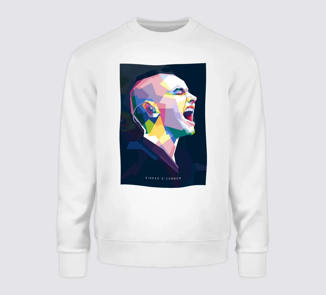 Sinead O'Connor in stile WPAP felpa da Alkahfsmart