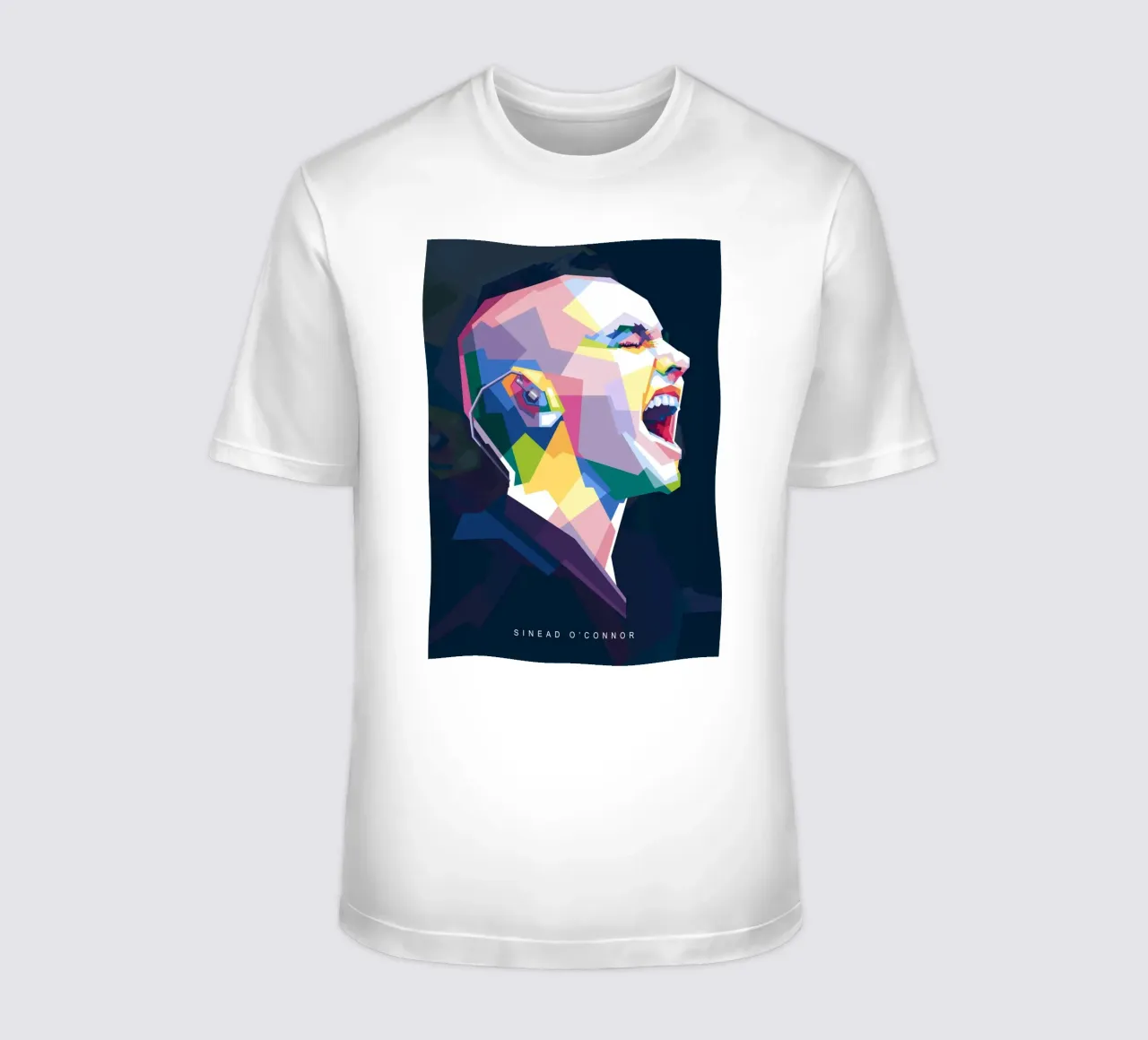 Sinead O'Connor in stile WPAP t-shirt da Alkahfsmart