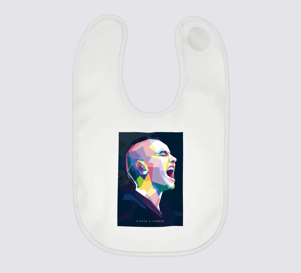 Sinead O'Connor in stile WPAP bavaglino da Alkahfsmart