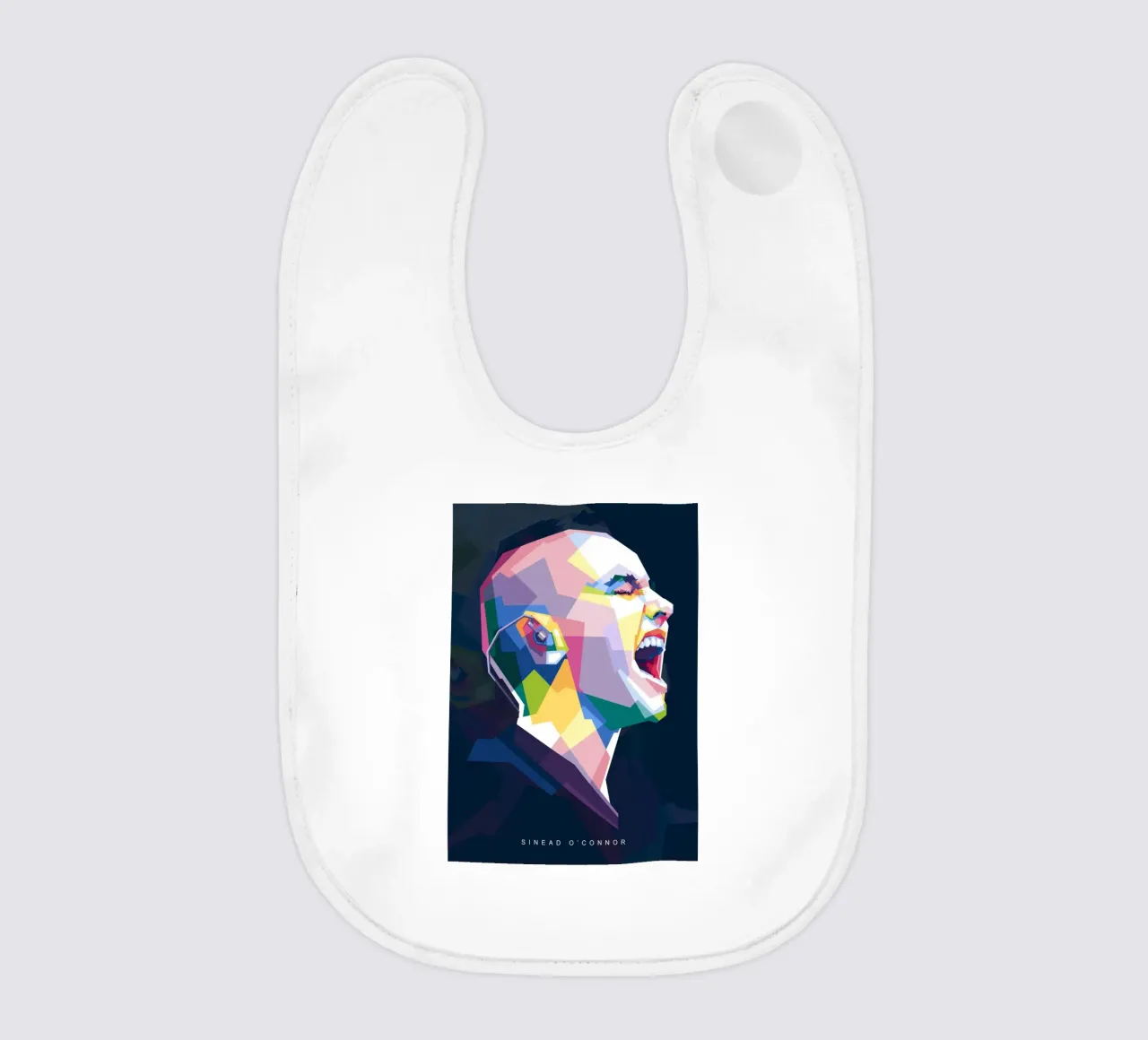 Sinead O'Connor in stile WPAP bavaglino da Alkahfsmart