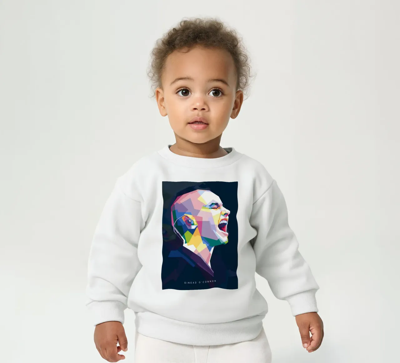 Sinead O'Connor in stile WPAP felpa neonato da Alkahfsmart