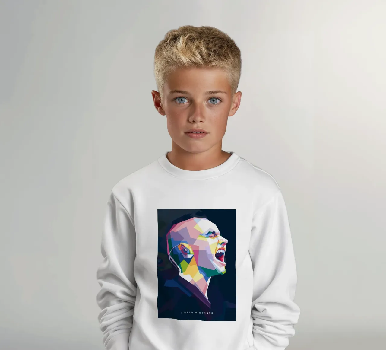 Sinead O'Connor en style WPAP sweat enfant de Alkahfsmart