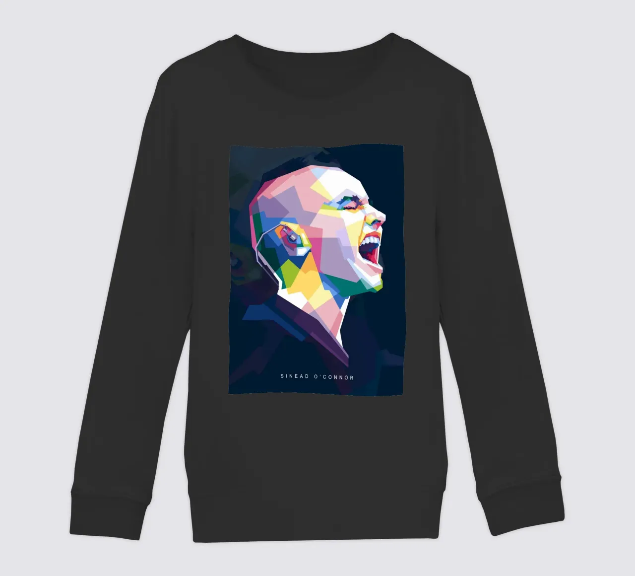 Sinead O'Connor in stile WPAP felpa bambino da Alkahfsmart