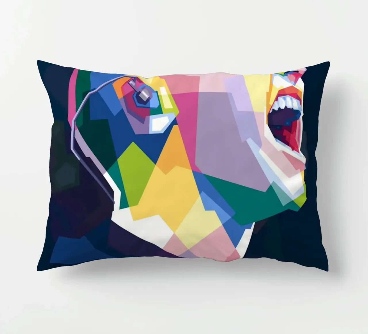 Sinead O'Connor in stile WPAP cuscino da Alkahfsmart