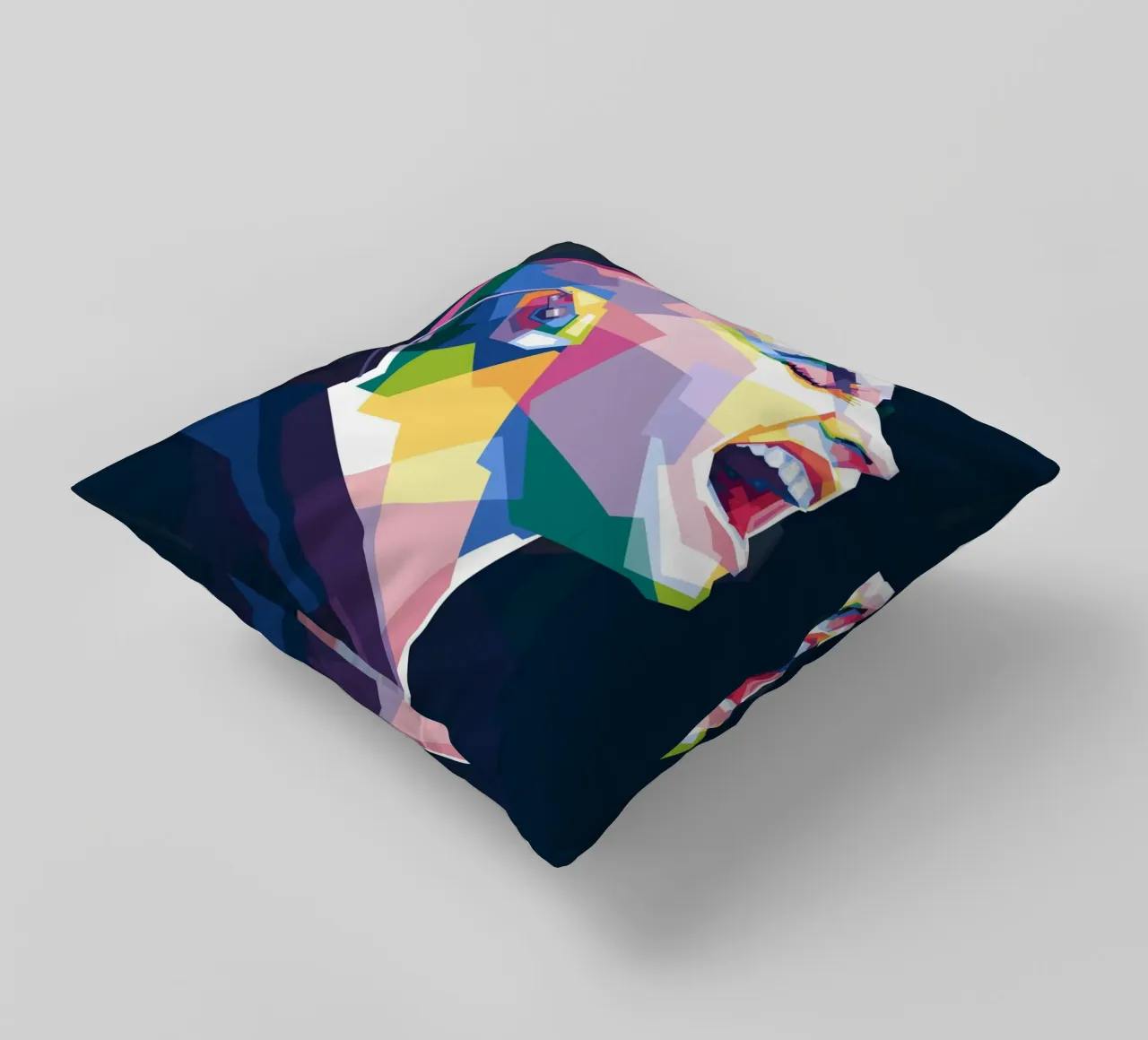 Sinead O'Connor in stile WPAP cuscino da Alkahfsmart