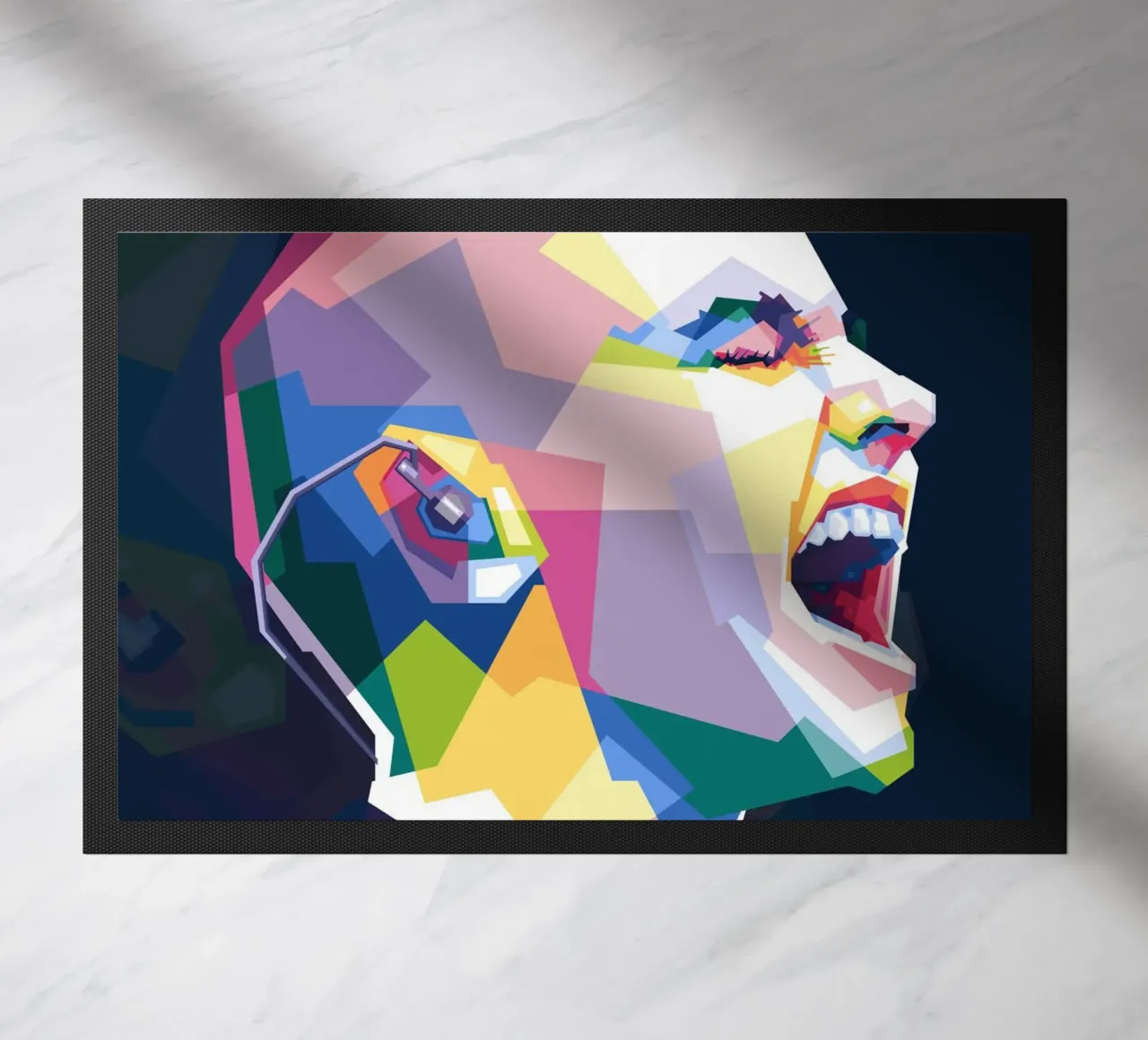 Sinead O'Connor in stile WPAP zerbino da Alkahfsmart
