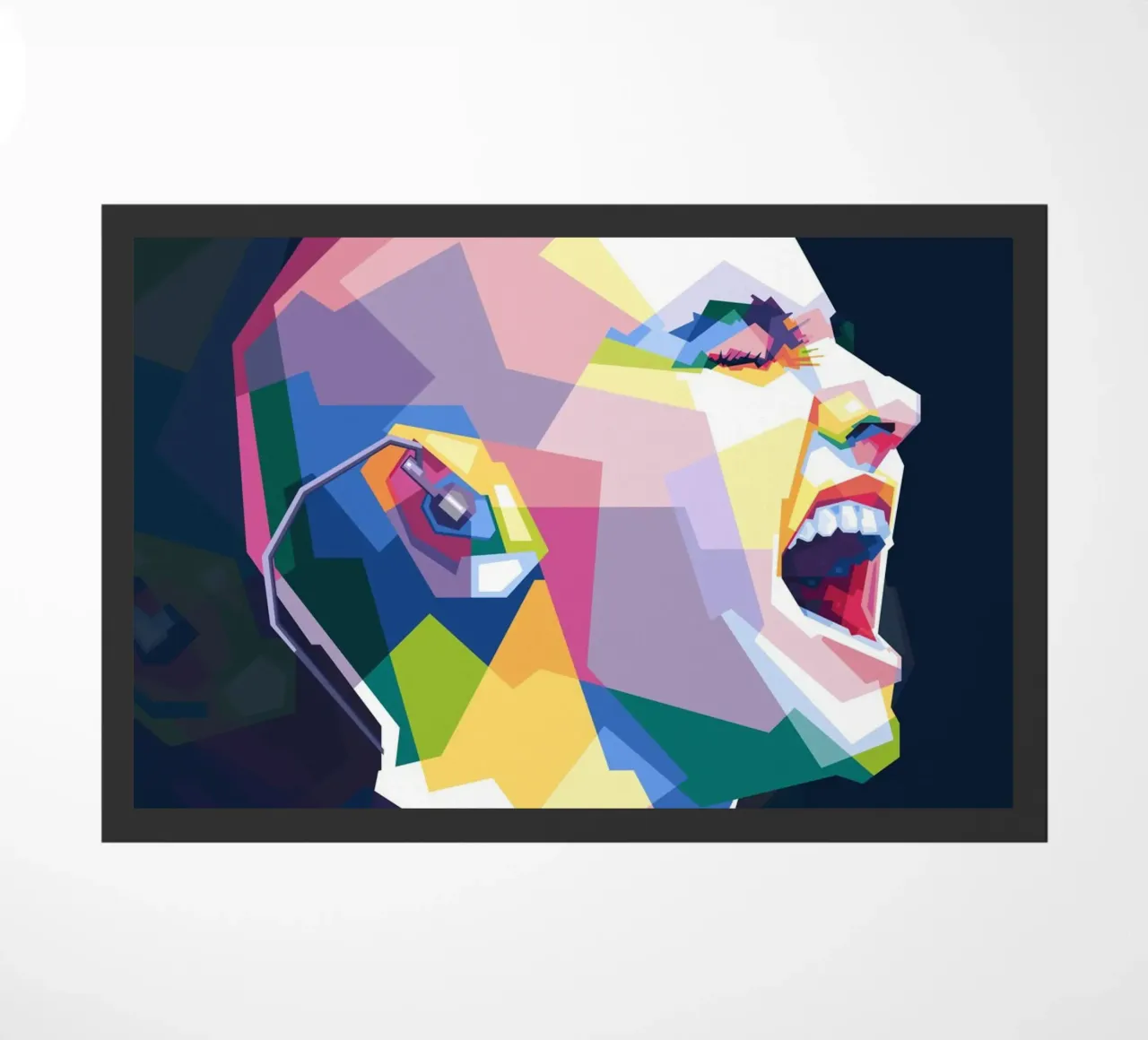 Sinead O'Connor in stile WPAP zerbino da Alkahfsmart